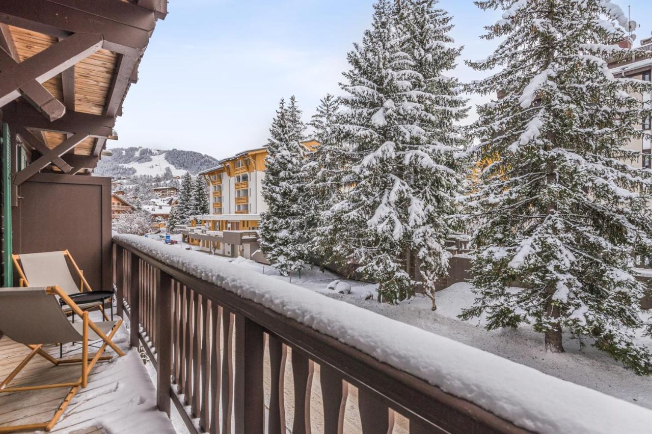 Ferienwohnung Studio Cristallin - Welkeys Megève Exterior foto